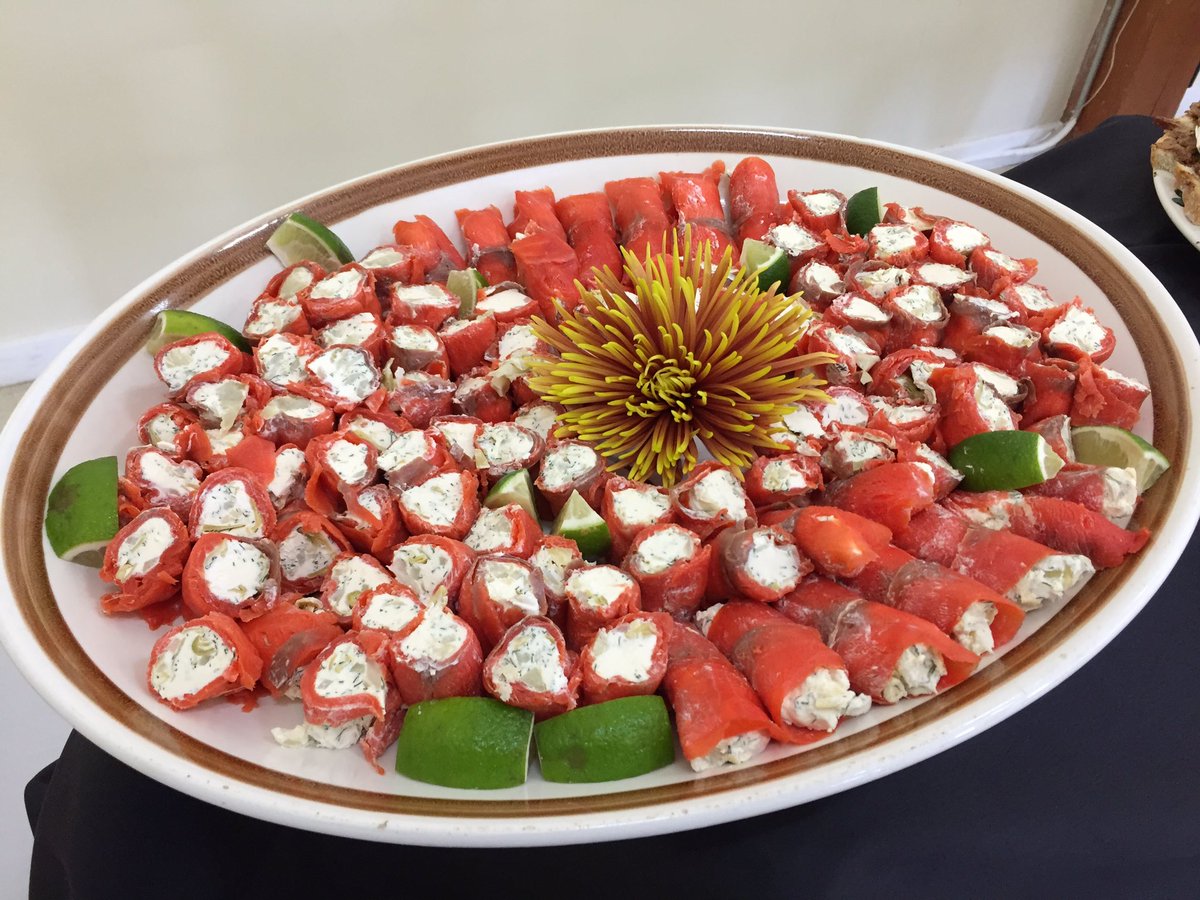 sportsguyB's tweet photo. Hors d'oeuvres ready to go for our Open House at The Mustard Seed Red Deer. On from 2-4pm today, come join us! @mustardseedyqf https://t.co/ulLqXnju45