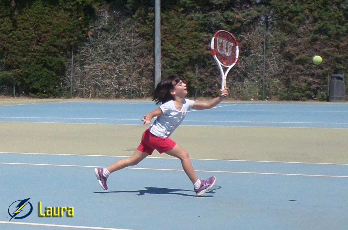 LauraGenovese_'s tweet image. 5️⃣8️⃣Days ⏱🎾 U10&apos;s starting season @LauraGenovese_  😅😅😅 #trainingnonstop