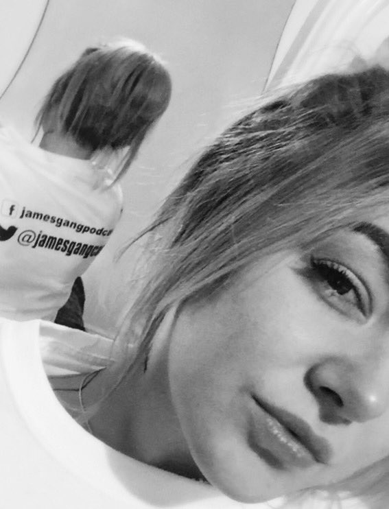 JodieARB's tweet photo. Could not be more proud to be apart of the @jamesgangcast crew! An honour to have my shirt and partnership with the gang! One love! https://t.co/jTYJUUWKcs