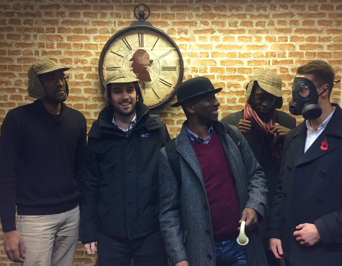 Solve the riddles, beat the clock, escape the room or be left with a shock! 🕵🏽🔑⌛️ #escaperooms #funfunfun #thursdayantics