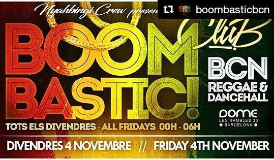 BCNreggae's tweet photo. Mañana vuelve @boombasticbcn con #dreadsquad, #hilightsound y @luvmessenger ! Más info en … https://t.co/Nh2zmC1oIs https://t.co/gnKA1YOnCC