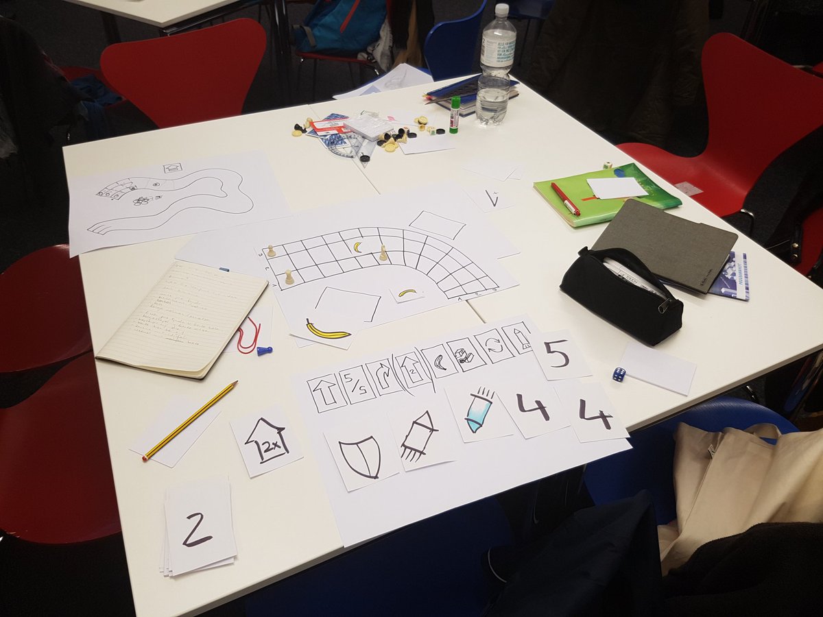 dnlbschff's tweet photo. Game design workshop - race to the end card game #PLAY16 @PLAYfest_hh #MarioCard https://t.co/9eV6QDCHPU