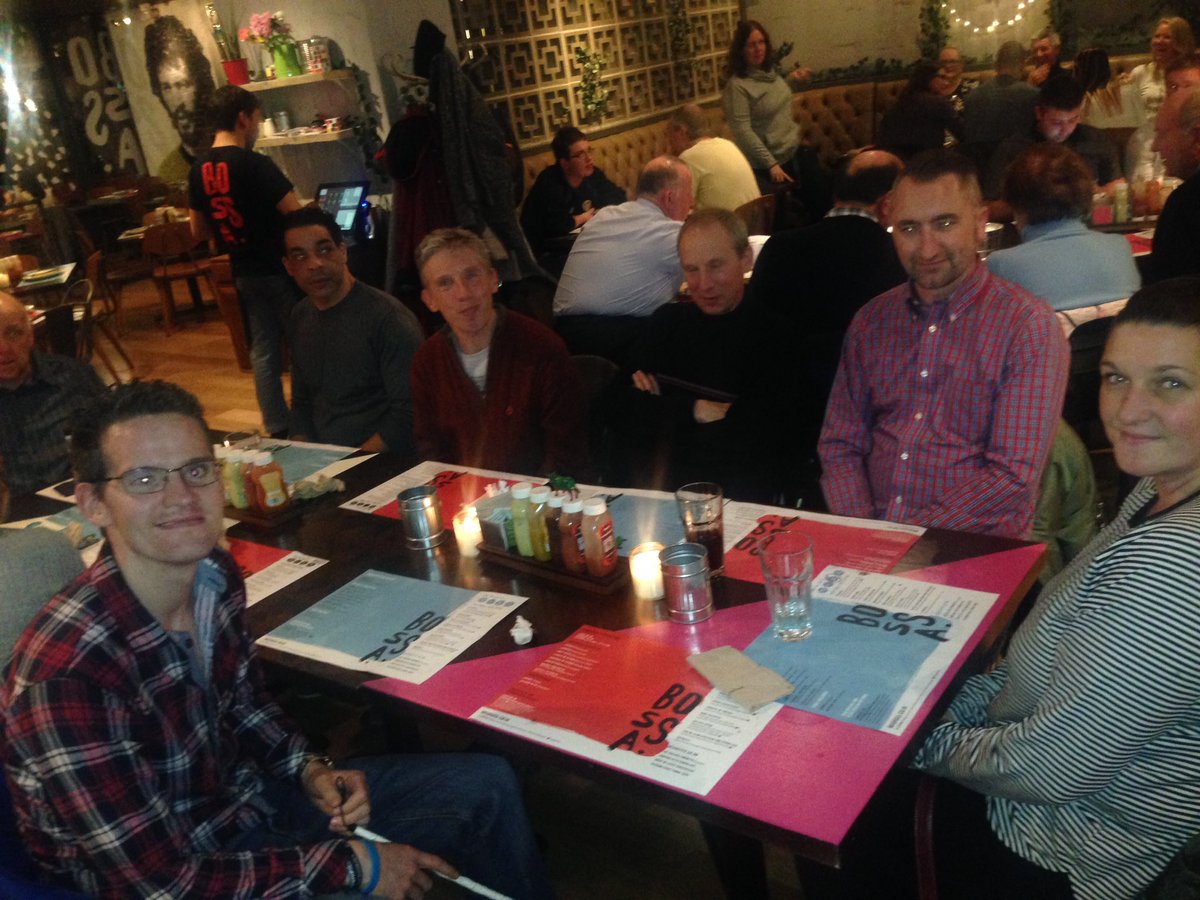 HeadwayLeeds_'s tweet photo. @HeadwayLeeds_ enjoying meal out at Bossa https://t.co/JNsot9KVPM