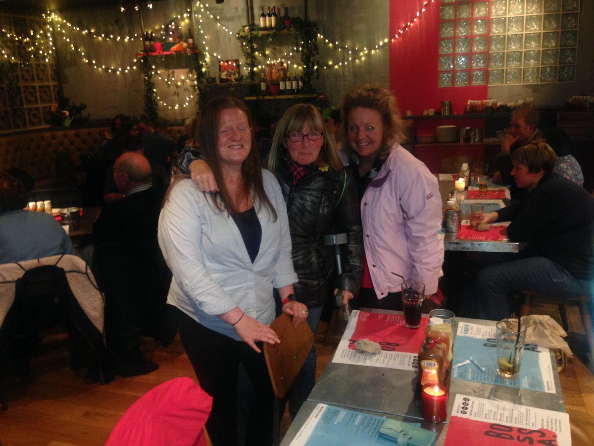 HeadwayLeeds_'s tweet photo. @HeadwayLeeds_ enjoying meal out at Bossa https://t.co/JNsot9KVPM