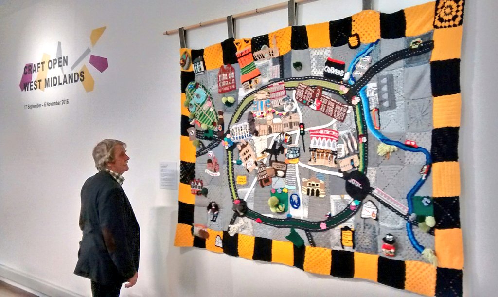 WoolVerhampton's tweet photo. This weekend is your last chance to see the #Woolverhamptonmap at @WolvArtGallery https://t.co/NgkIZovEU9