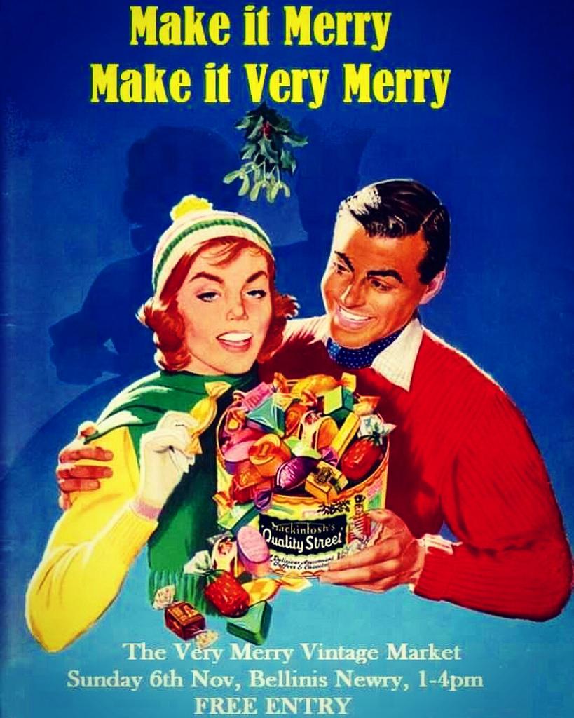 Don't forget the #verymerryvintagemarket this Sunday <a href="/bellinisnewry/">Bellinis Newry</a> #newry #newrybizchat