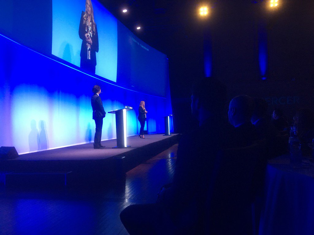 FrancoisPPicard's tweet photo. Sold out event, great speakers and leading edge thinking. Mercer pride. #mgif16 @mercercanada https://t.co/3KeA6WAvQm