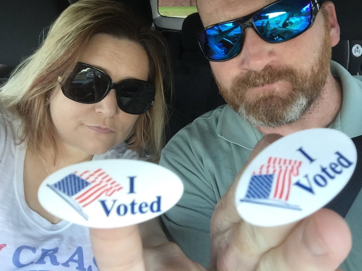 erinwhitehead's tweet photo. Vote has been cast for @GovGaryJohnson and @GovBillWeld #BuhByeElection #JohnsonWeld2016 #PartyCrasher #RockTheVote https://t.co/yY81ljCKTr