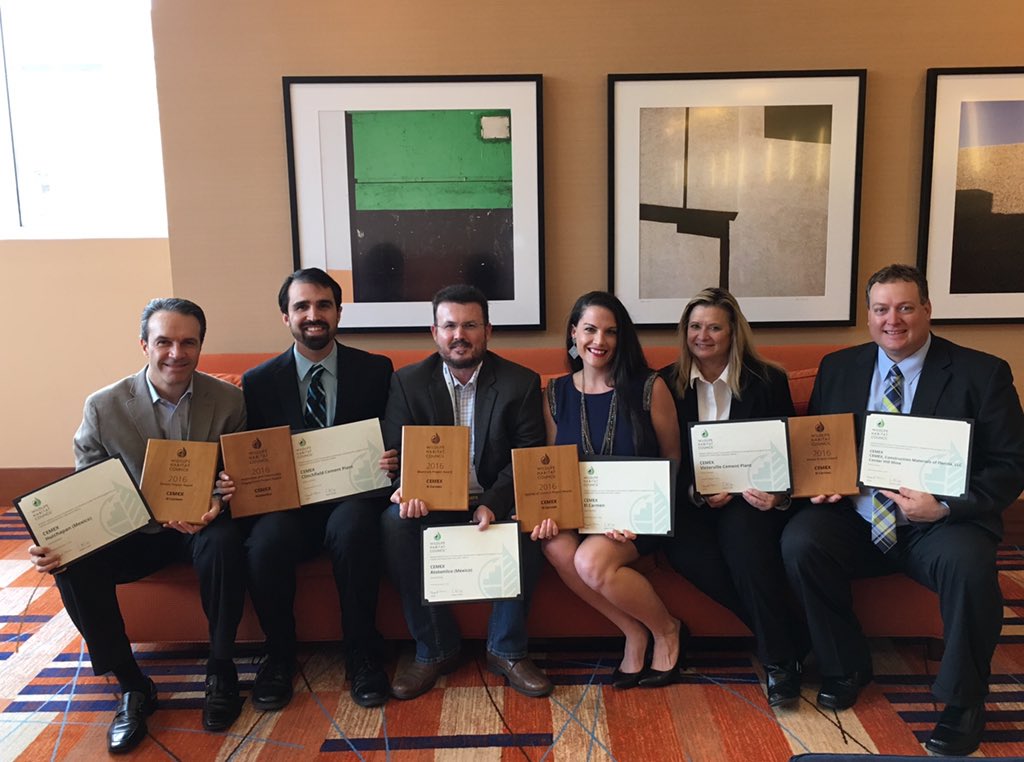 23_jenna's tweet photo. #WHCCon16 5 Awards 6 certifications &amp; we still have  award dinner tonight! Proud of @CEMEX_USA @CEMEX @CEMEXNature #corporateconservation https://t.co/6N5SCvqEa7