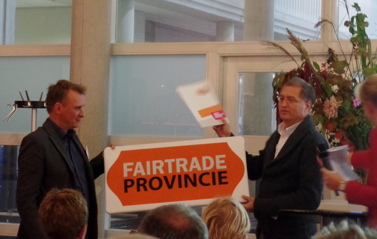#Fryslân #Fairtrade Let's celebrate! Friesland is de tweede Fairtrade provincie van Nederland.
