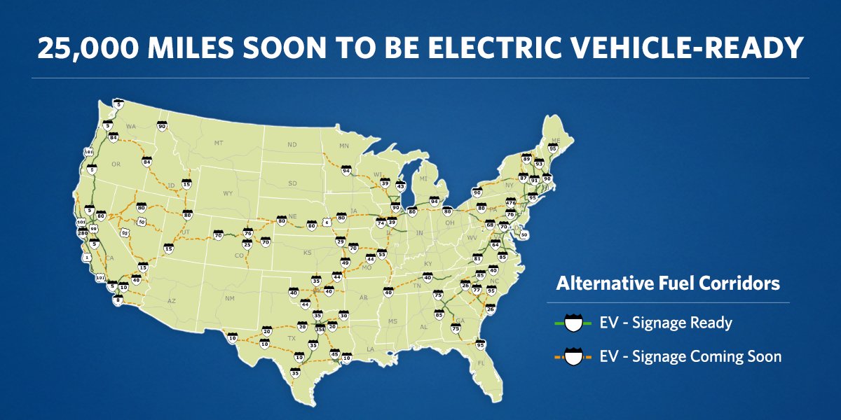 25,000 miles ✓
35 states ✓
Coast-to-coast ✓

Taking a road trip in an electric vehicle will be easier than ever: go.wh.gov/EQe1gr
