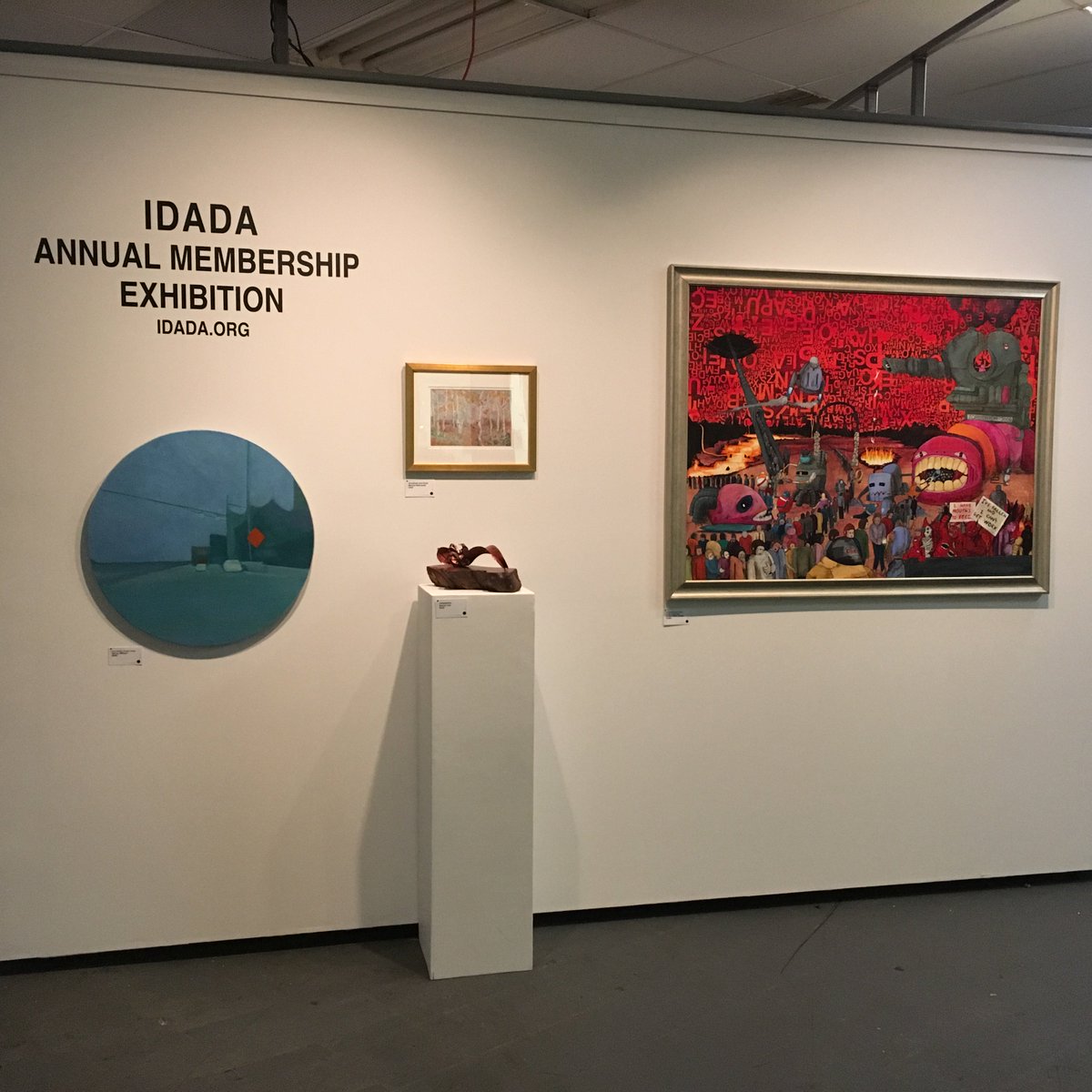 Sneak peek at the <a href="/IDADA/">IDADA</a> membership exhibit! Shhh...
