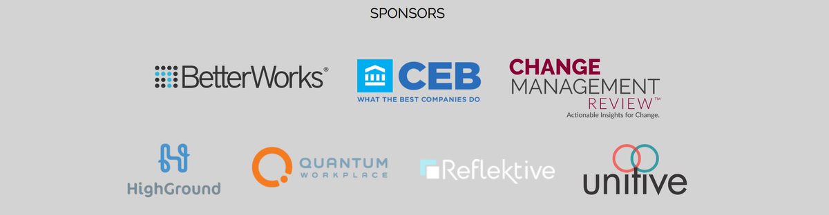 neuroleadership's tweet photo. Special thanks to our sponsors for helping us make #2016NLS happen. https://t.co/2KDyW5msyD
