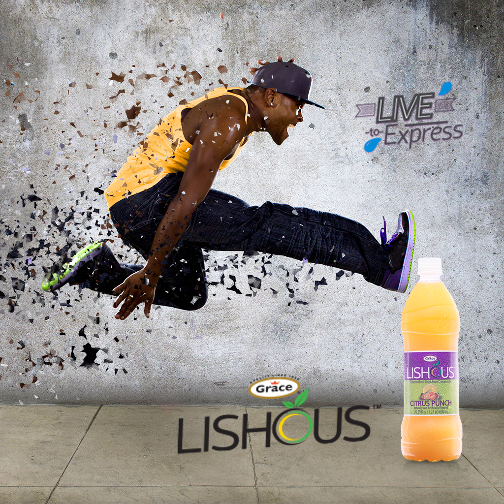 gracefoods's tweet photo. The impact of our Citrus Punch Lishous flavour is just one of the many ways we #LiveToExpress. Tell us how you express yourself with Lishous https://t.co/MkUaCxp2vO