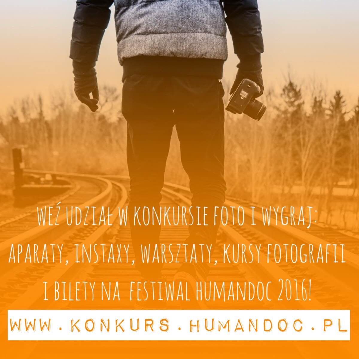 humanDOCfest's tweet photo. https://t.co/yhVj4GaJSy  3 DAYS LEFT! take a part in our photography competition and send us pics! #konkurs #nagrody #humandoc #foto https://t.co/6amfEMMfCz