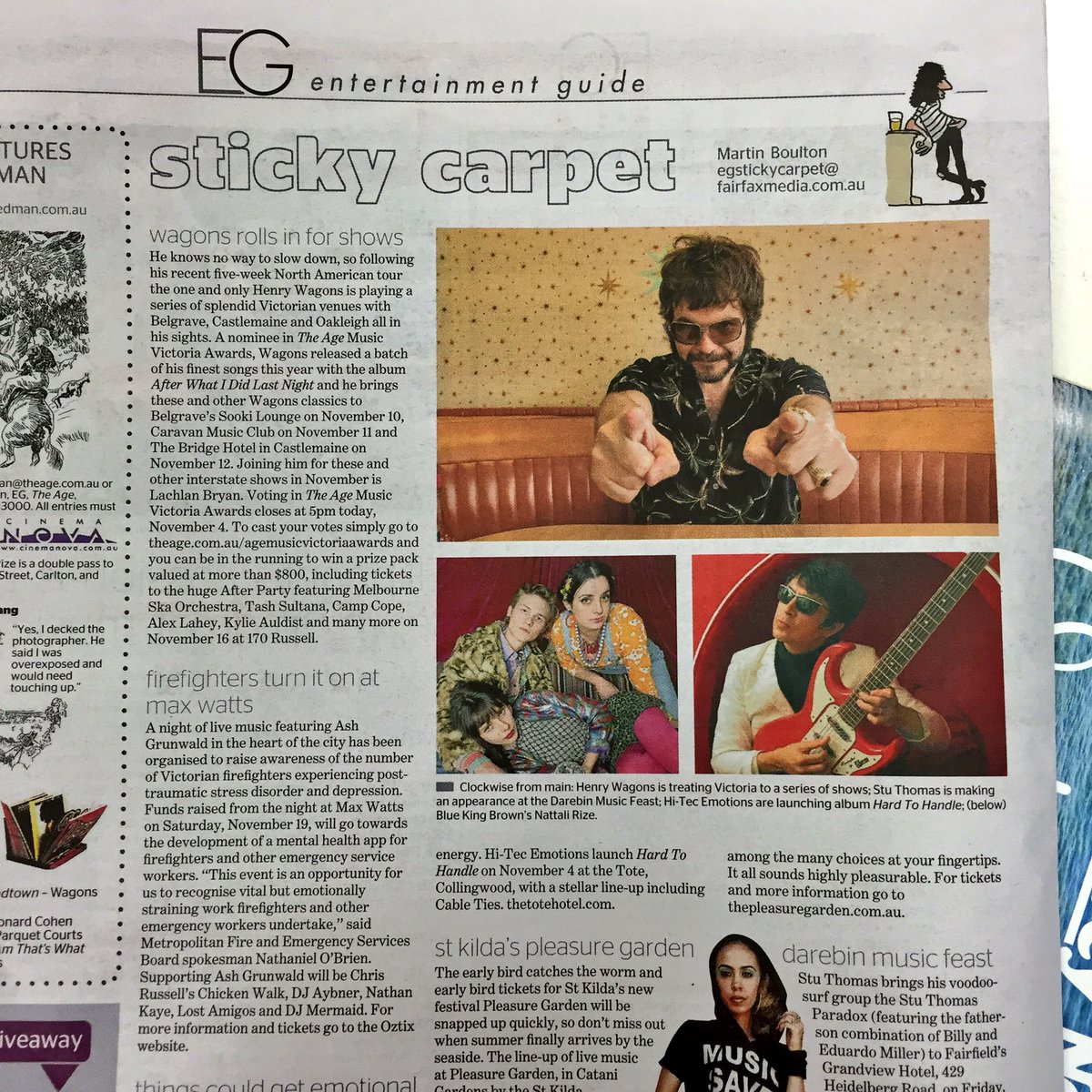 MFB (@mfb_news) on Twitter photo Thanks to <a href="/theage/">The Age</a> for featuring our upcoming Let Me Know event headlined by <a href="/AshGrunwald/">Ash Grunwald</a> at <a href="/MaxWattsMusic/">Max Watt's</a> on 19 Nov.
Get your tickets now! Thanks to <a href="/theage/">The Age</a> for featuring our upcoming Let Me Know event headlined by <a href="/AshGrunwald/">Ash Grunwald</a> at <a href="/MaxWattsMusic/">Max Watt's</a> on 19 Nov.
Get your tickets now!