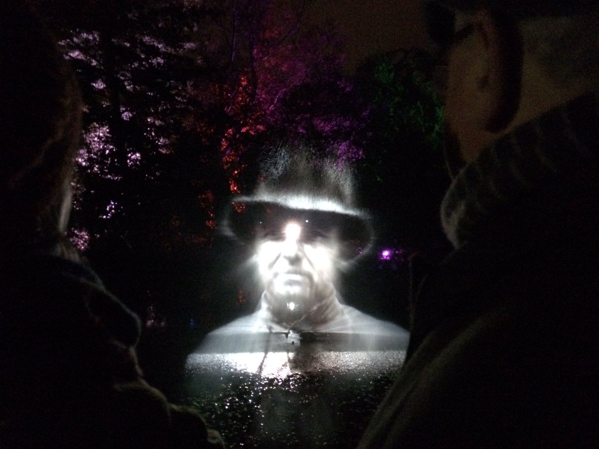 EdinBirdwatcher's tweet image. Had a great night @BotanicLights really recommend it.