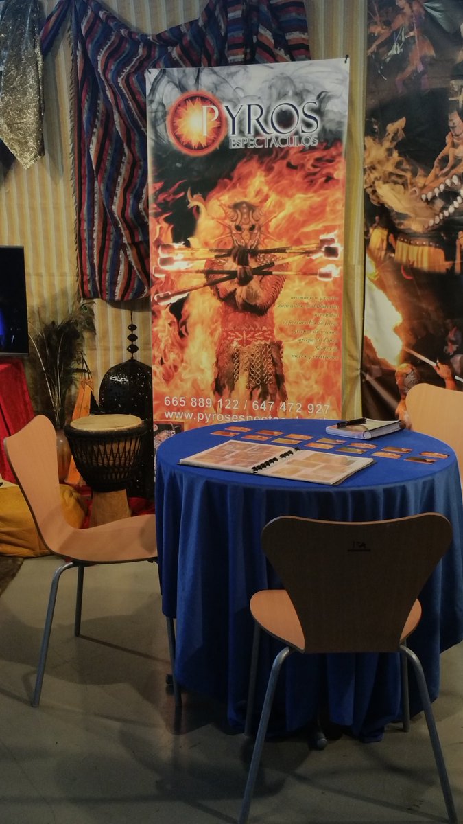 Pyros_spc's tweet image. Nuestro stand preparado para recibiros este fin de semana en Expofesta (Alicante).
Os esperamos.#pyrosespectaculos #expofesta #alicante #ifa