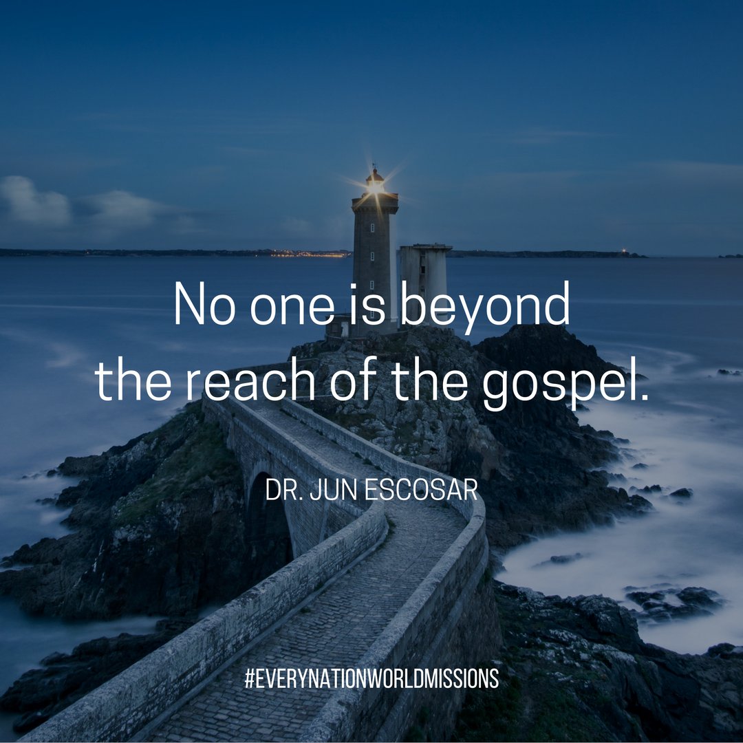 Romans 1:16 tells us we should not be ashamed of preaching the gospel, because it is for everyone! #EveryNationWorldMissions