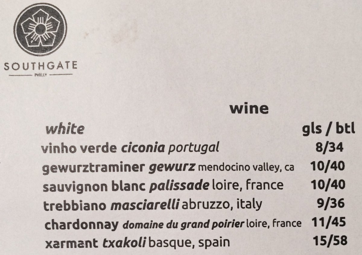 jerome_99's tweet photo. Great #wine by @vinobliss in a great #philadelphia #gastrobpub !! #chardonnay from Dom. du Grand Poirier #loirevalley https://t.co/24108ogTkQ