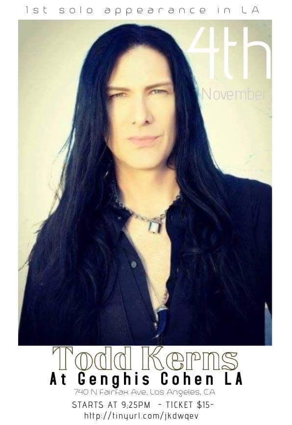 One more sleeeeep! 1st solo LA appearance <a href="/GenghisCohenLA/">Genghis Cohen</a> VIP- toddkerns.com Tix- m.ticketweb.com/t3/sale/SaleEv… VIP doors 9:15. Show-10
