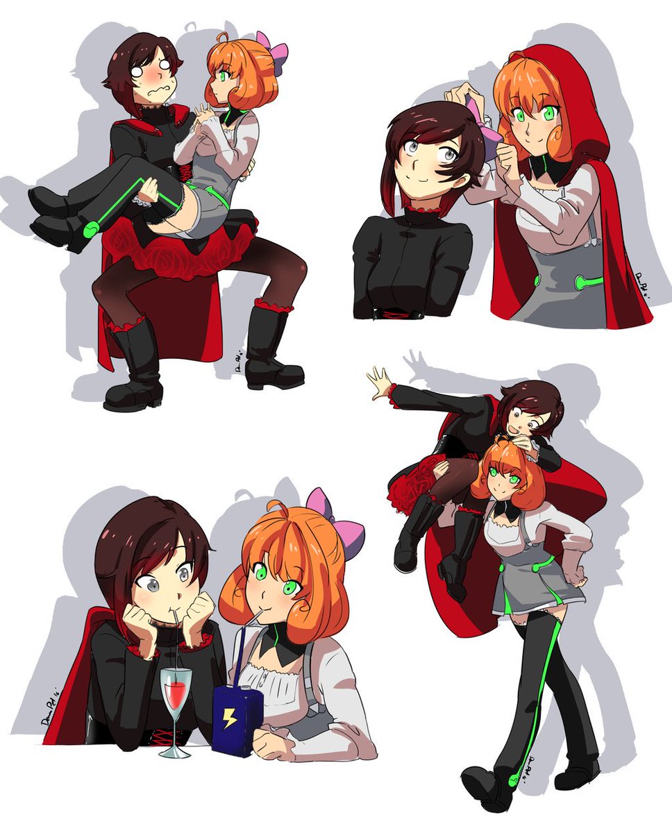 RubyRedHuntress's tweet image. "Spending time with my best robot friend!"