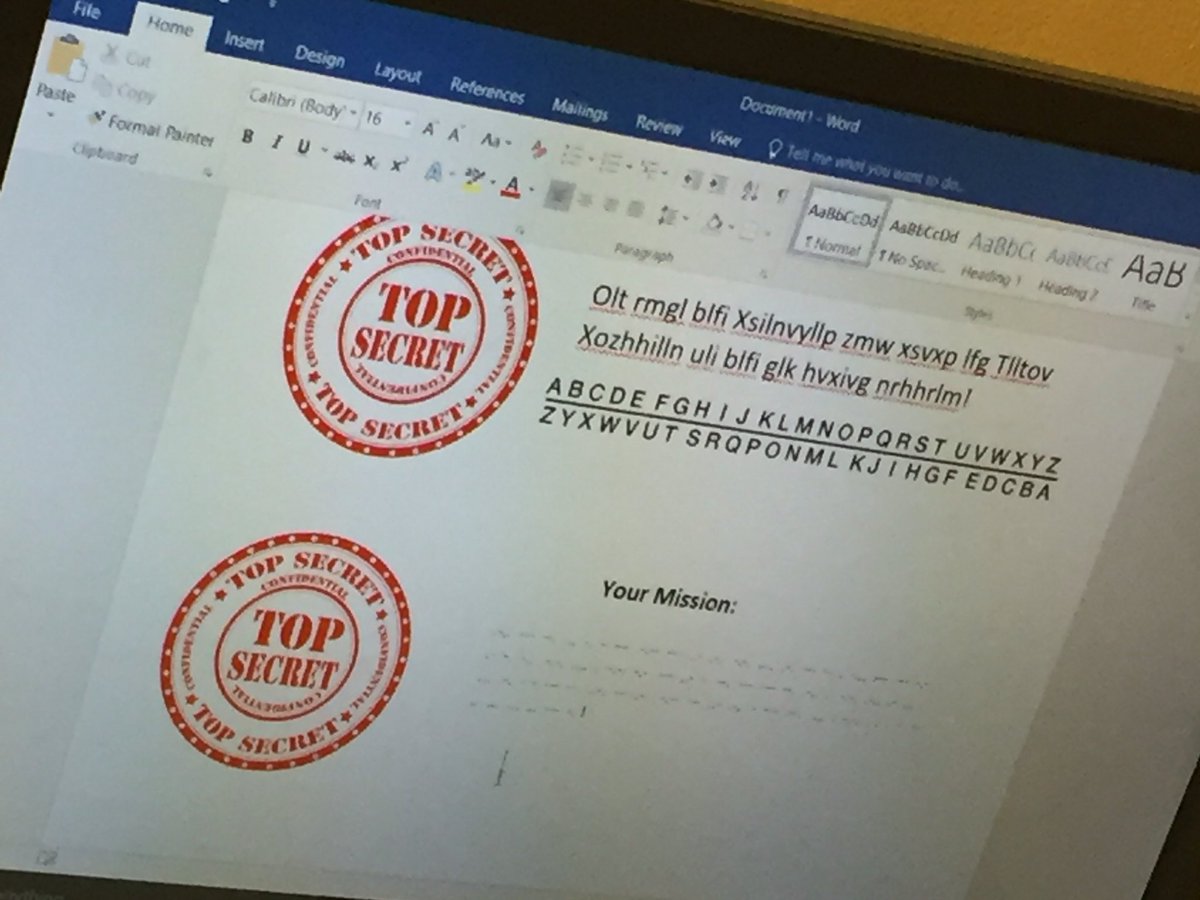 BethHouf's tweet image. HOOK ALERT! Can&apos;t wait to see secret agents code busting in action tomorrow! #advancedtactics #tlap #fmsteach