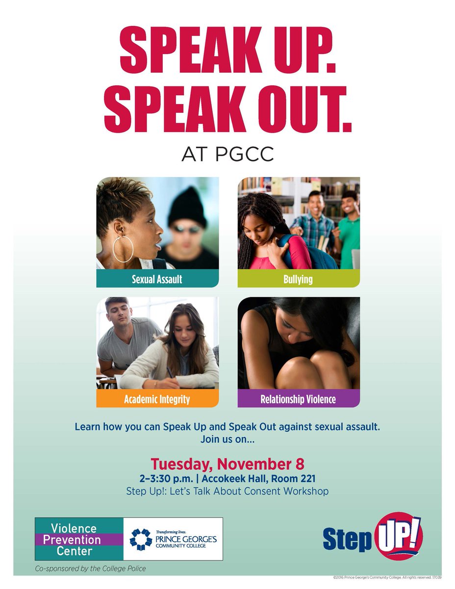 PGCCStudentLife's tweet photo. #OWlAlert🚨🚨
#nov8
#AccokeekHall
#Rm221
2 til 230pm
@pgccvpss
@pgccnews 
#StopDatingViolence https://t.co/EWmuJ35sqv