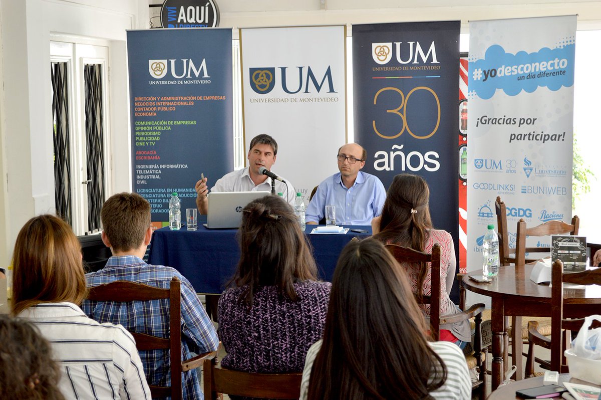robertobalaguer's tweet photo. Hoy al mediodia en @UnivMontevideo actividad para #YoDesconecto junto a
@cocolinoneptuno e @ideasgoodlinks https://t.co/woSqUbTOQK