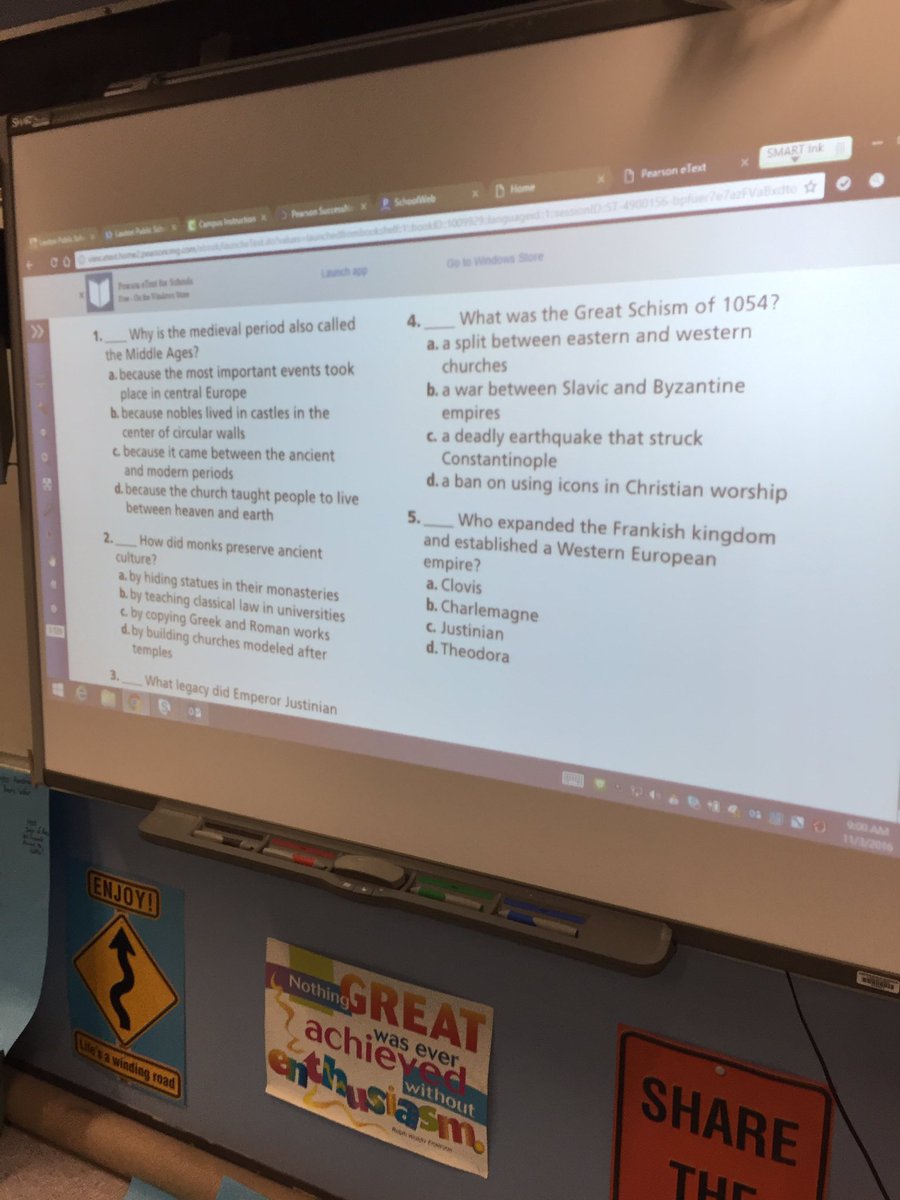 Madcity_Doll's tweet image. etextbook #oklaed @Tmslawton @Ladywolf2014 @LawtonSchools thank you Title I! @PearsonBooks #embeddedtest!