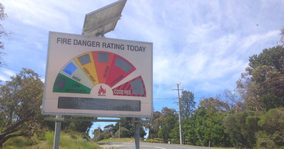 Fire Danger Rating signs were switched on this week. The signs tell you how dangerous a fire would be if one started bit.ly/2fkEKTg