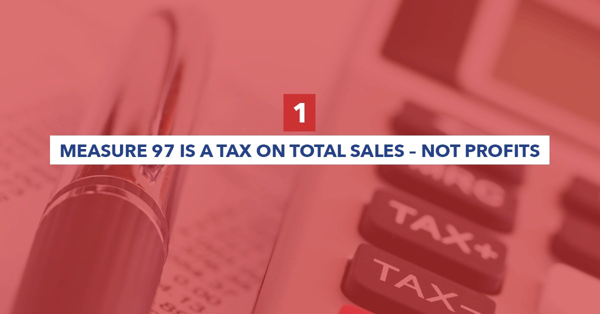 defeat97's tweet photo. Read the first reason to vote NO on Measure 97 and learn more at https://t.co/eSLLx8GwUn https://t.co/rMJeMm3ZID