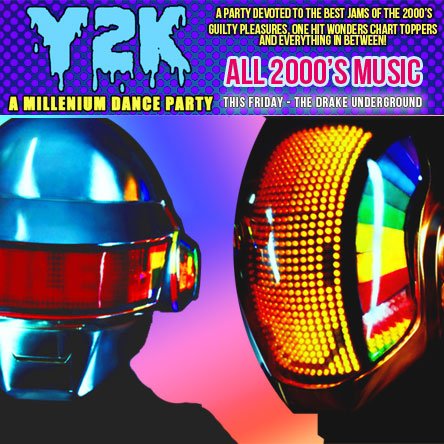 HARDER FASTER BETTER STRONGER <a href="/theY2Kparty/">The Y2K Party</a> Fri <a href="/thedrakehotel/">The Drake</a> with <a href="/djmensa/">DJMENSAONTHE1s&2s!</a> and @djCaff416 #toronto’s biggest #2000s #party #daftpunk #y2k