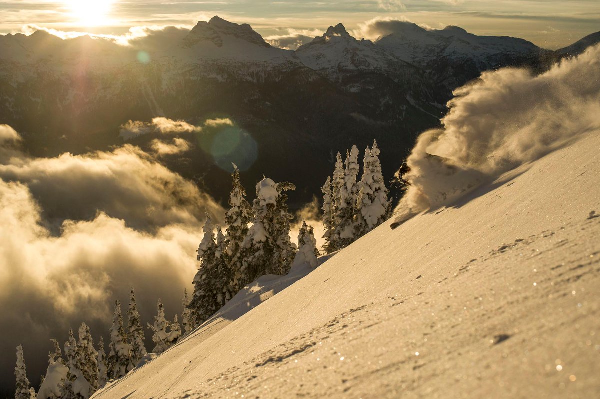 JP Auclair riding into the sunset, Revelstoke, BC. PHOTO: <a href="/ronnbackdaniel/">Daniel Rönnbäck</a>