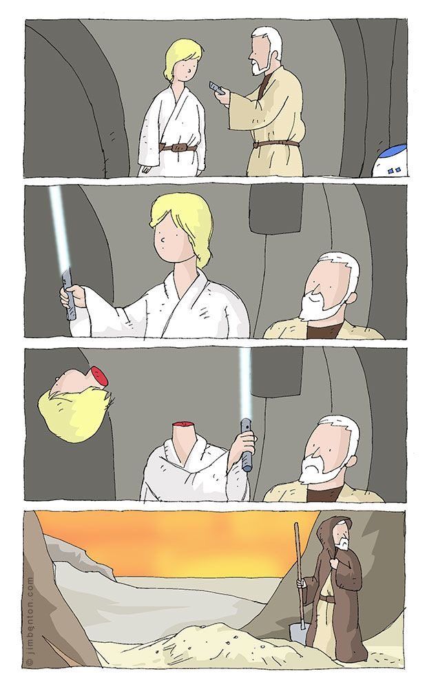 The darker side of #StarWars 😱
