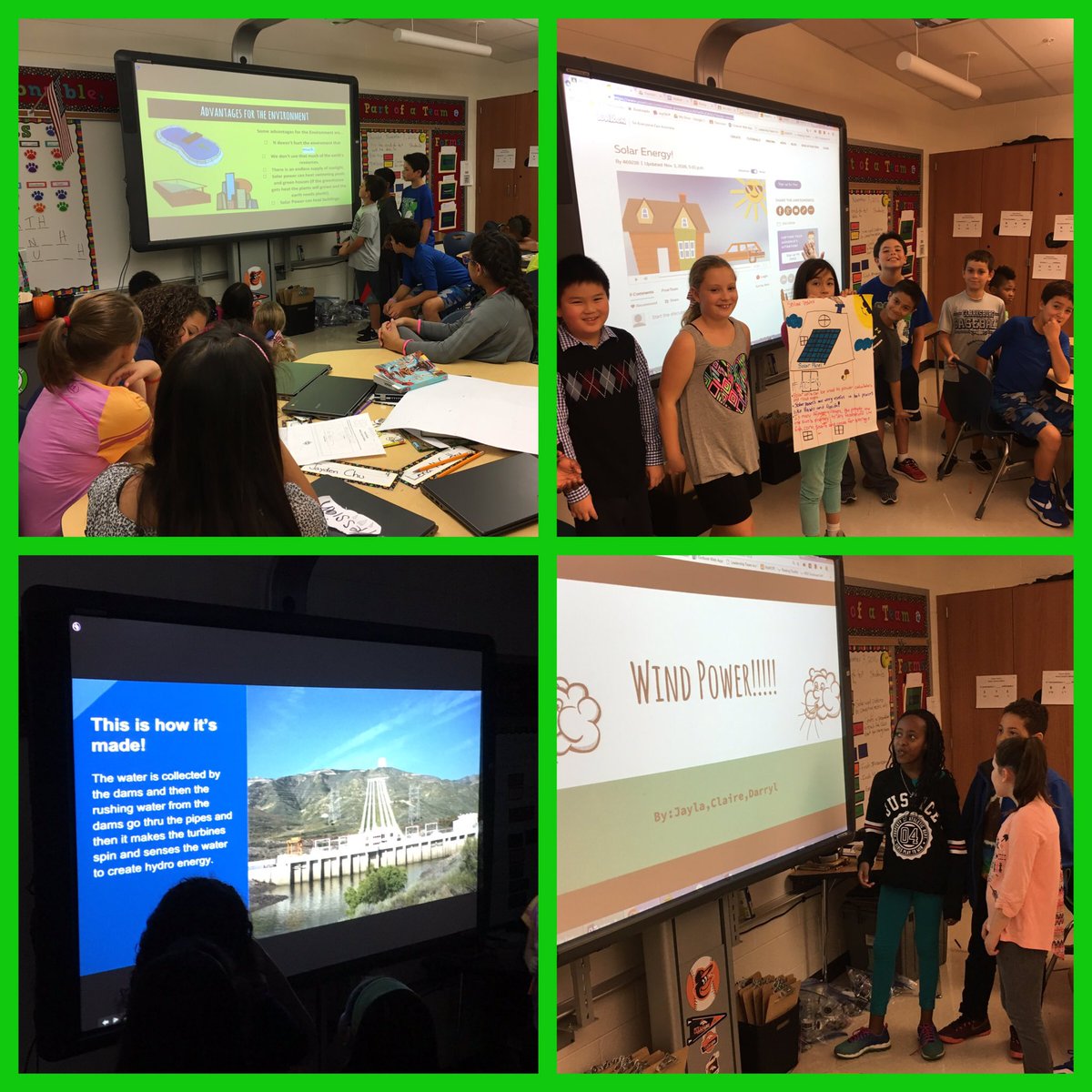 MrWalkerWWES's tweet image. Students use Google Slides, @PowToon, videos, and posters to present their expert understanding of energy sources.
#inquiryproject