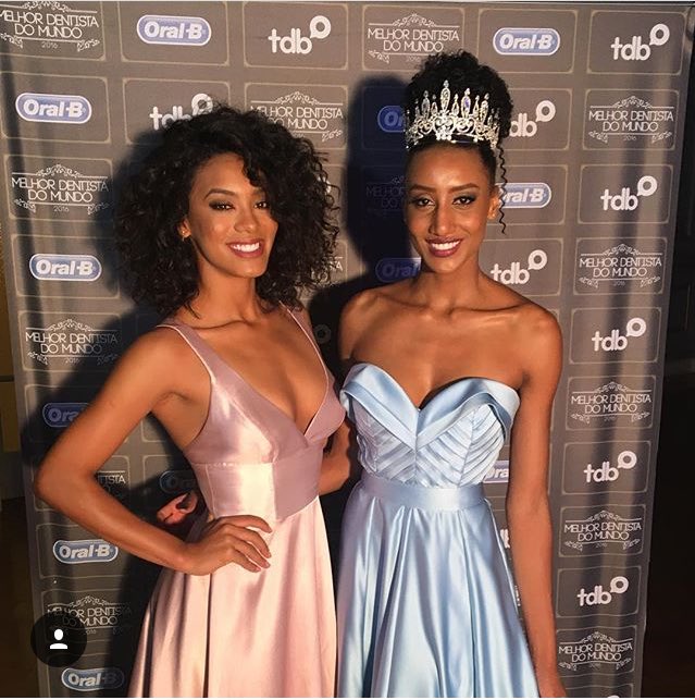 Melporai's tweet photo. Sabrina Paiva(Miss SP) e Raissa Santana(Miss Brasil)! #melporaí #TVTDB #TdB2016 https://t.co/BQ3eeTOiTr