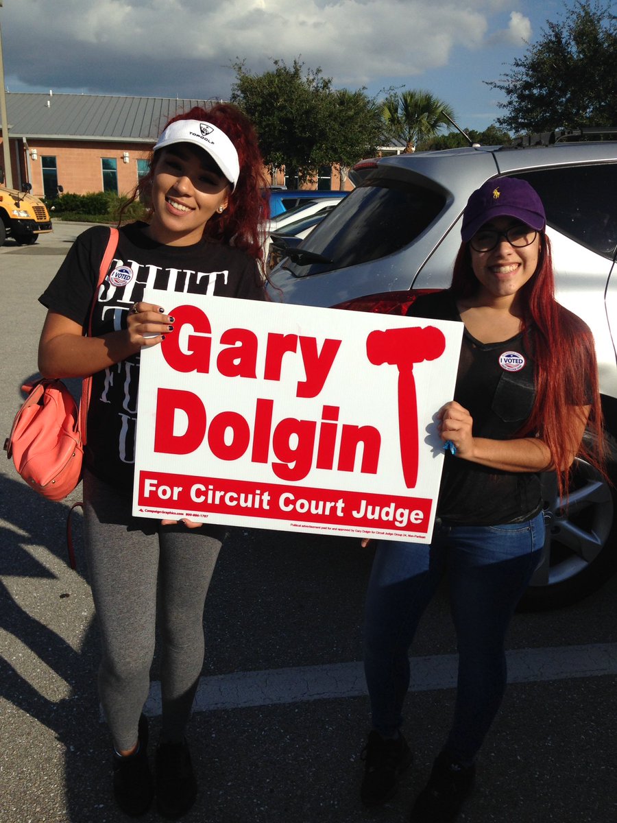 GARY DOLGIN 4 JUDGE (@dolginforjudge) on Twitter photo My daughter <a href="/mallorydolgin/">Mallory Dolgin</a> met two #firsttimevoters in #suncitycenter today! I'm honored to have your vote! My daughter <a href="/mallorydolgin/">Mallory Dolgin</a> met two #firsttimevoters in #suncitycenter today! I'm honored to have your vote!