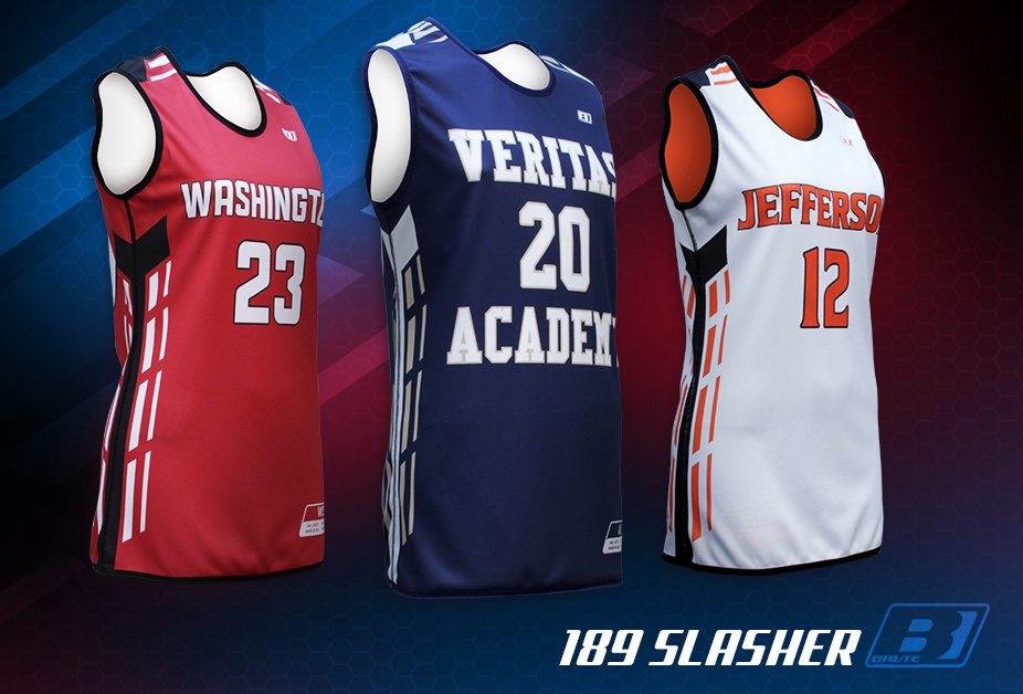 The Slasher is a sleek, versatile template modernizing the classic side-panel basketball style. Always striving, never contained.