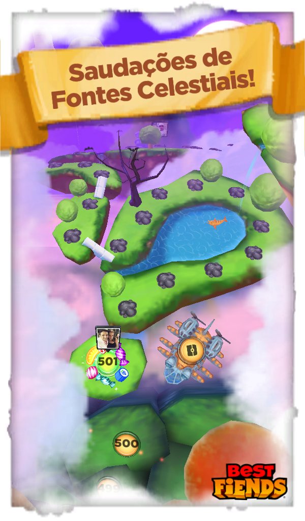 Que venha a fase Fontes Celestiais no #BestFiends - Baixe GRÁTIS - download.BestFiends.com via <a href="/bestfiends/">Best Fiends</a>