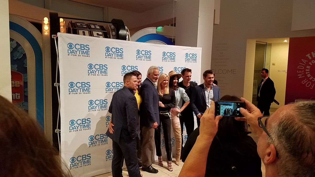 The gang is all here! @paleycenter @CBSDaytime #boldandbeautiful #1for30