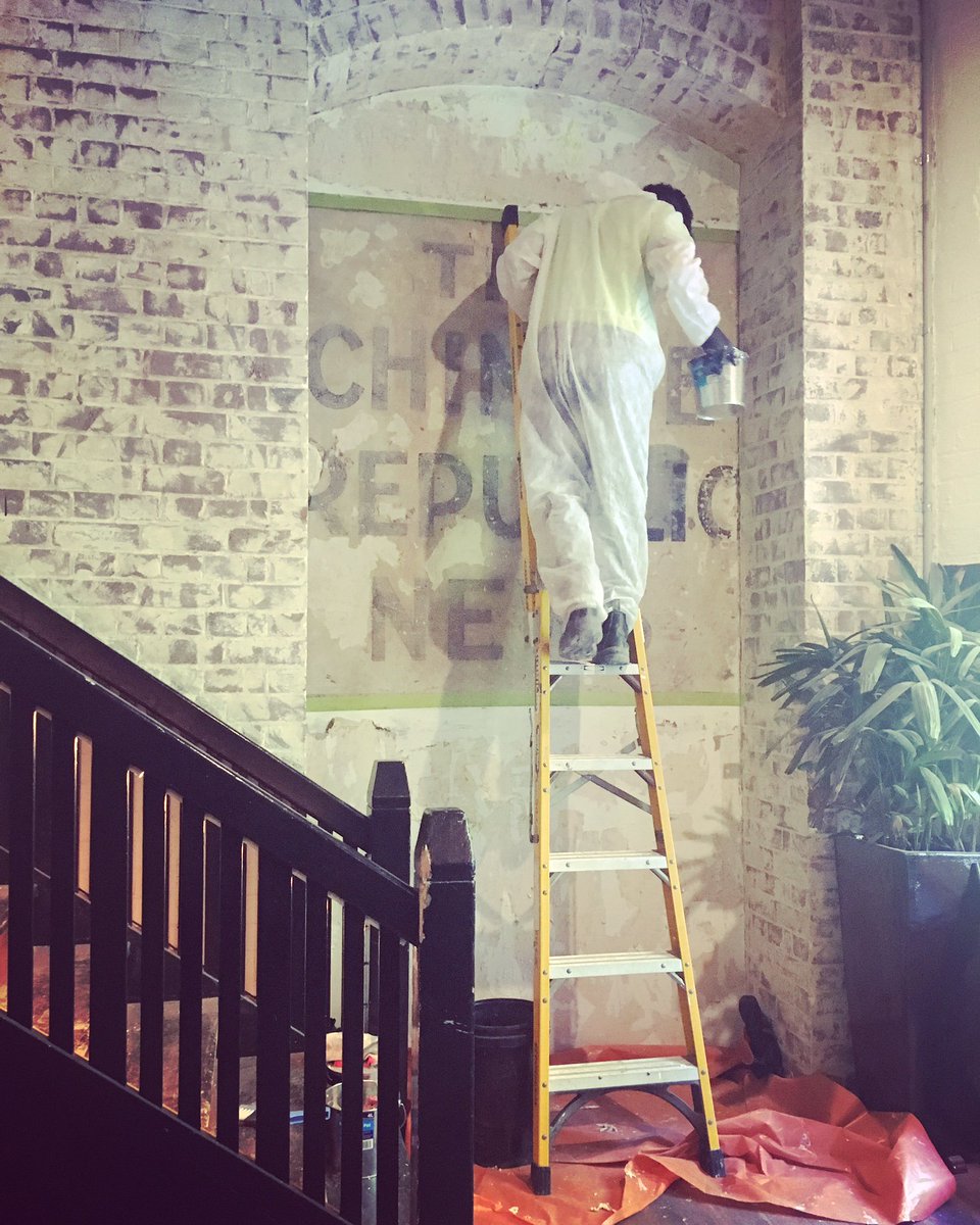 themuseandco's tweet photo. The original Chinese Republic News is coming back to life today. #renovation #creativespace #coworking https://t.co/5O87Cl2ihE