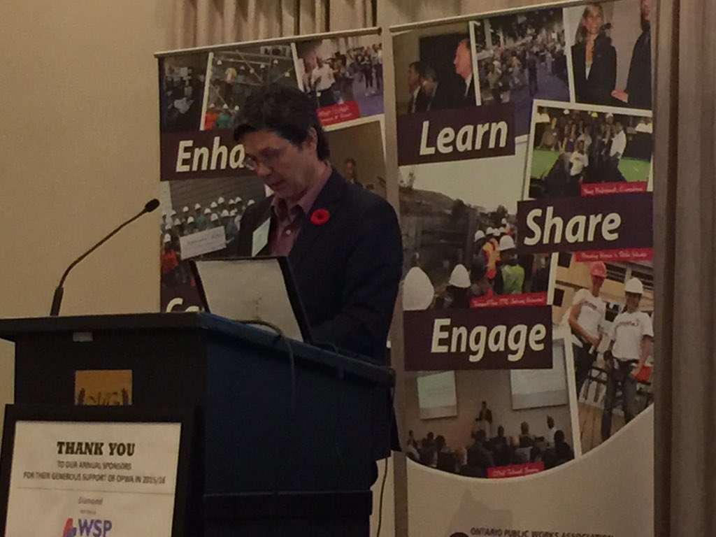 OPWAtweets's tweet image. Our Moderator for the day @todd_latham #fallworkshop #assetmanagement