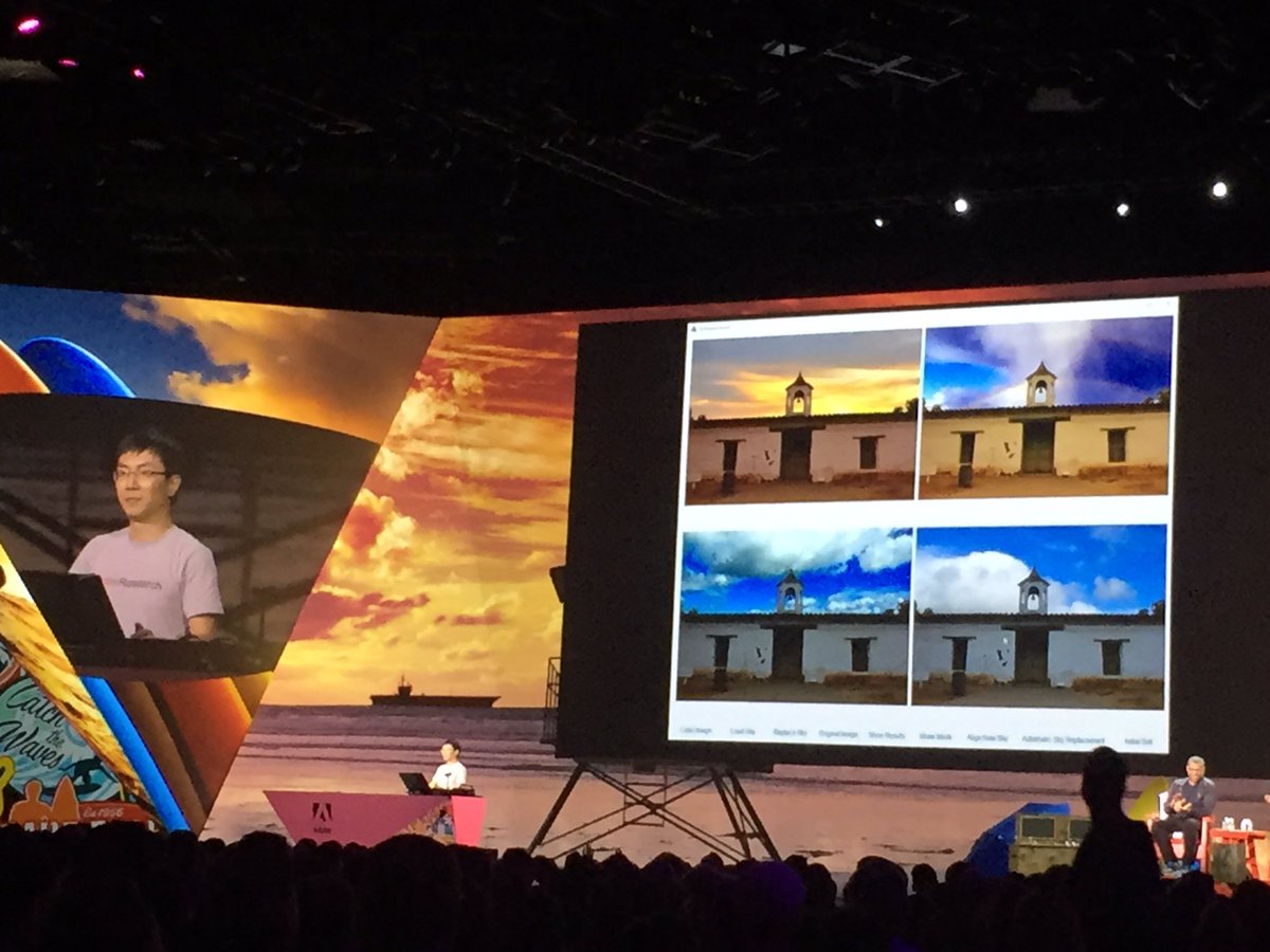 MadeByTim's tweet image. Please god yes #skyreplace! 
#AdobeMAX