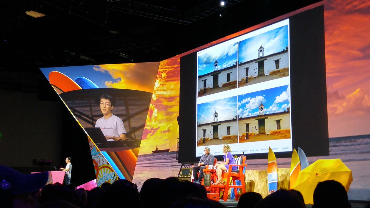 myraferguson's tweet image. #SkyReplace Ship it too! #Sneaks #AdobeMAX