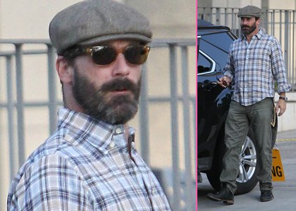 BarksdalesCap's tweet photo. You know because if you are losing black voters, what you need to do is be more like Bernie. But I digress. (here's me with Jon Hamm) #gapol https://t.co/ezKgnfuei6