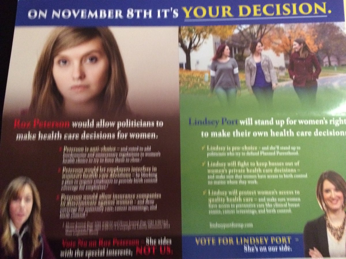 McPhersonHall's tweet photo. Lindsey Port has the right message for #HD56B voters 
Keep the politicians out of women's healthcare decisions.
@Lindsey_Port for #MNleg https://t.co/VGDg41FS0s