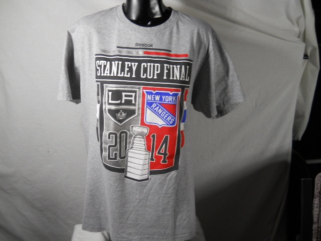 RaiseBid's tweet photo. Stanley Cup Finals 2014 Pro Hockey Kings vs Rangers T-shirt Reebok Size Large Grey ... - https://t.co/XNG0ObsR1M https://t.co/k39Dpq5yUZ