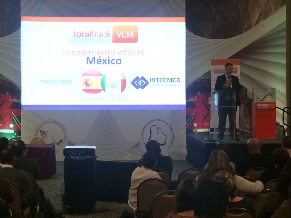 medcomflow's tweet photo. Official launch of the #totaltrackvlm in Mexico at the Congreso Mexicano de Anestesiología #innovation #uniquedevice #somuchinone @INTECMED https://t.co/pISLcIYcdq