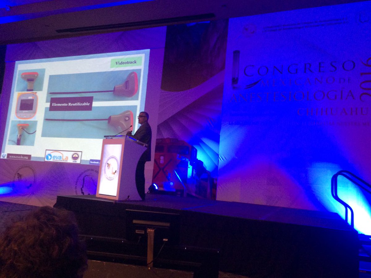 medcomflow's tweet photo. Official launch of the #totaltrackvlm in Mexico at the Congreso Mexicano de Anestesiología #innovation #uniquedevice #somuchinone @INTECMED https://t.co/pISLcIYcdq
